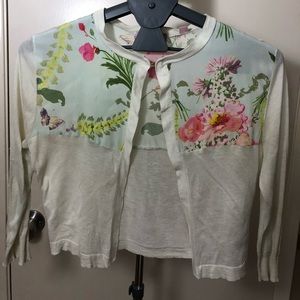 Ted Baker floral cardigan